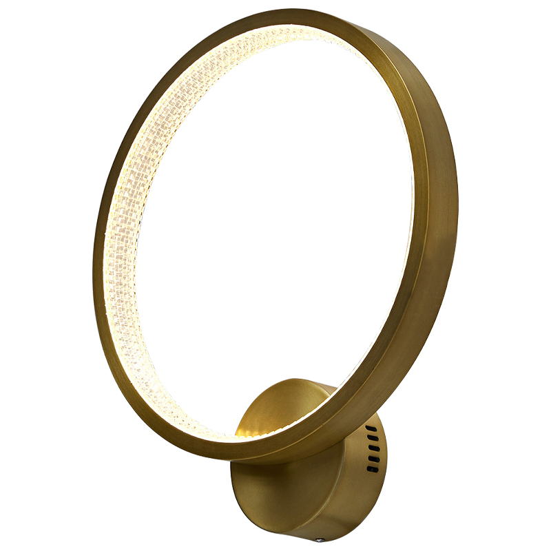 Бра Ring Light Gold Sconce Золотой в Екатеринбурге | Loft Concept 