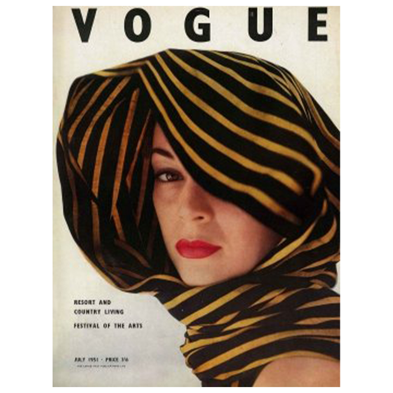 Постер Vogue Cover 1951 July  в Екатеринбурге | Loft Concept 