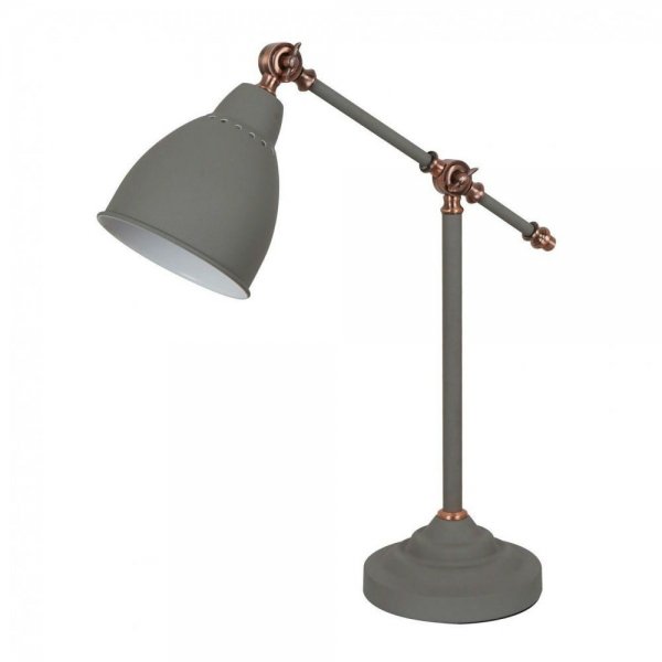 Настольная лампа Holder Table Lamp Grey Серый в Екатеринбурге | Loft Concept 