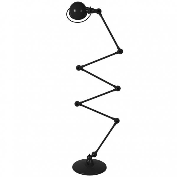 Торшер Zigzag Floor Lamp Черный в Екатеринбурге | Loft Concept 