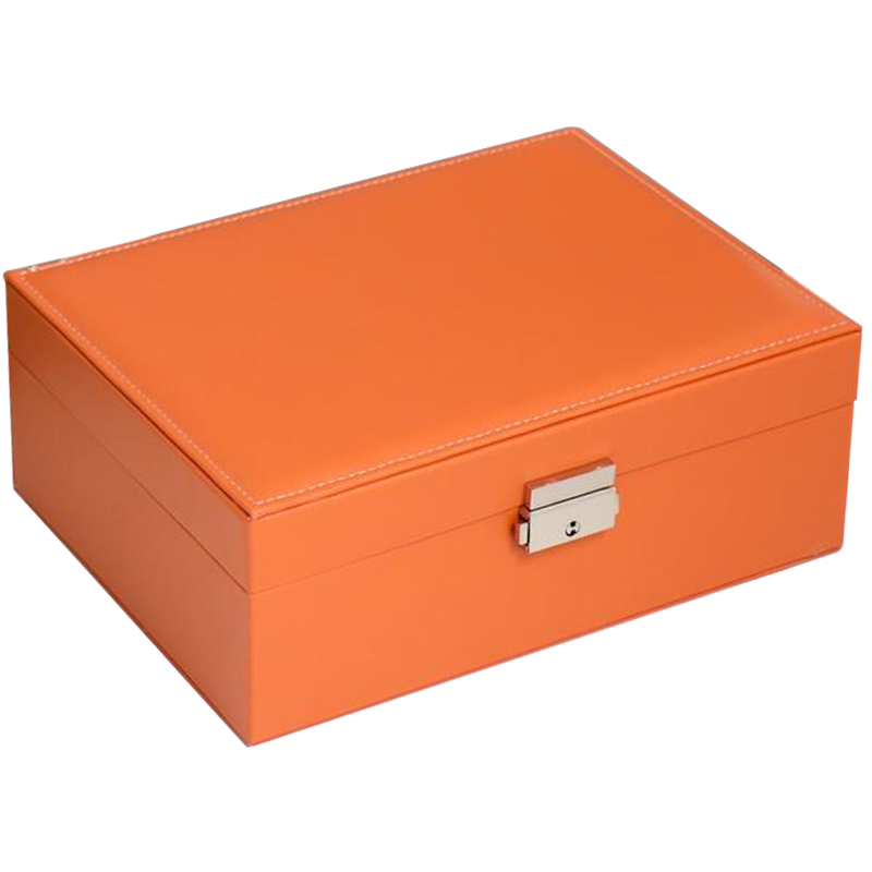 Шкатулка Auburn Jewerly Organizer Box orange Оранжевый в Екатеринбурге | Loft Concept 