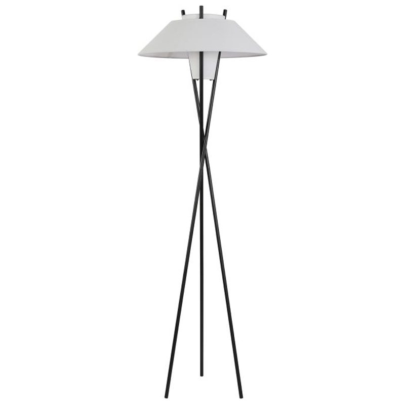 Торшер Chaney Floor Lamp Белый Черный в Екатеринбурге | Loft Concept 