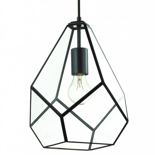 Подвесной светильник Geometry Glass Light Pendant Transparent Прозрачный в Екатеринбурге | Loft Concept 