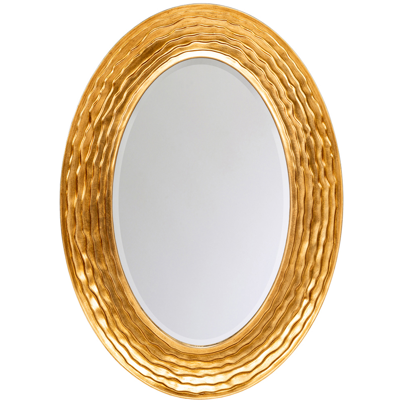 Зеркало Golden Waves Oval Mirror  в Екатеринбурге | Loft Concept 