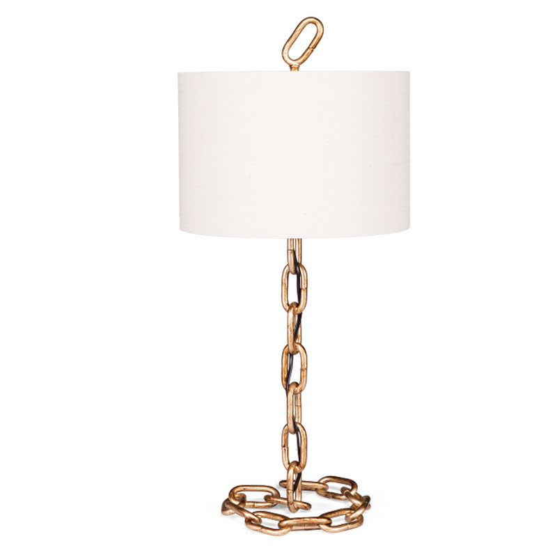 Настольная лампа Camryn Table Lamp Золотой Белый в Екатеринбурге | Loft Concept 