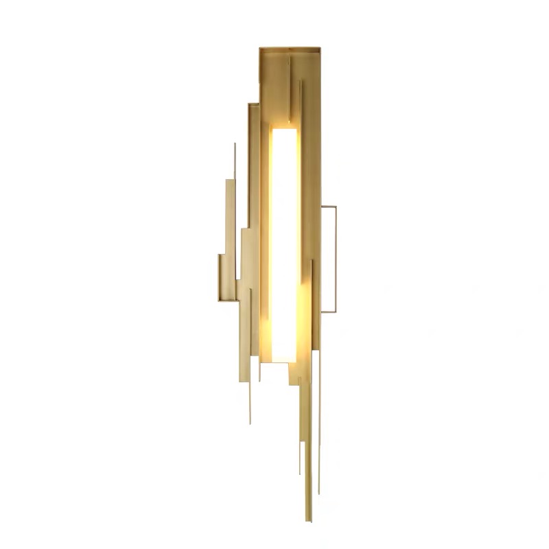 Бра Flowing Metal Sconce Золотой в Екатеринбурге | Loft Concept 