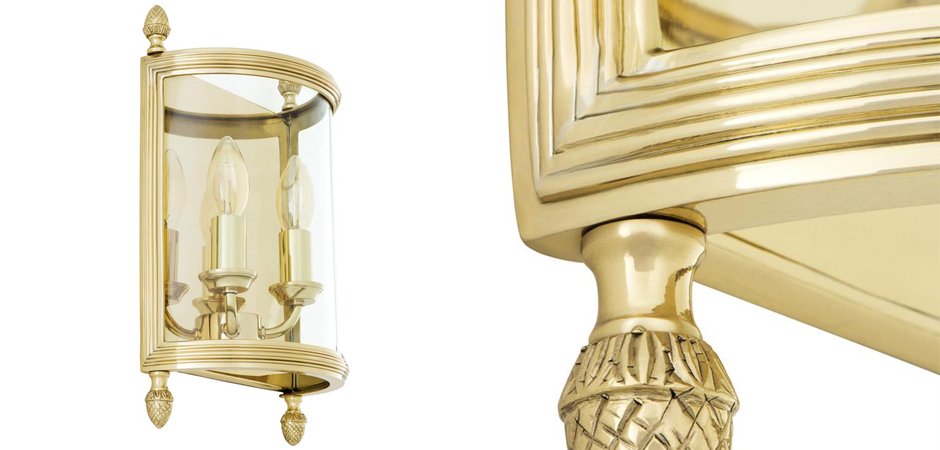Бра Wall Lamp Lennon S Brass - Loft-Concept в Екатеринбурге