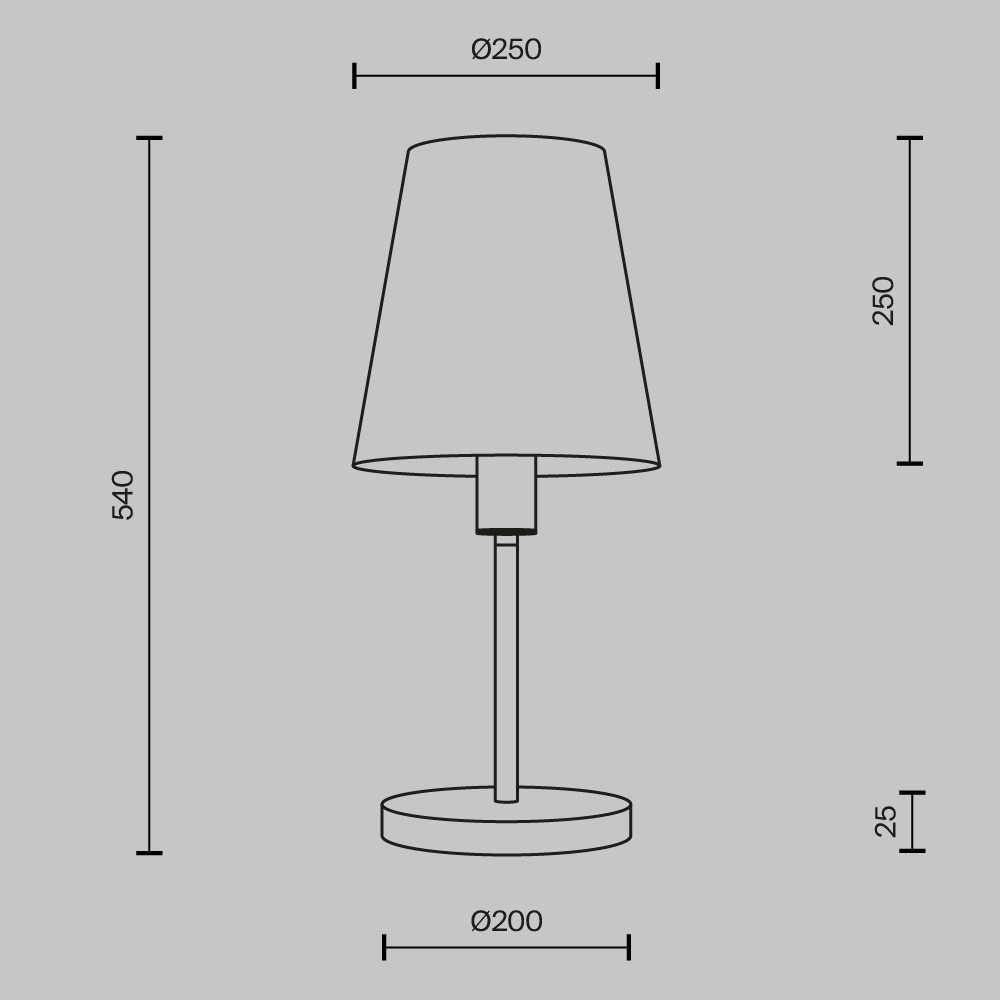 Настольный светильник Lira Е27 в Екатеринбурге