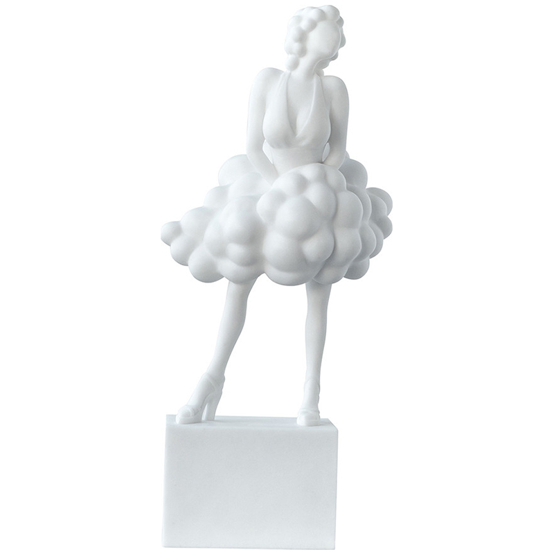 Декоративная статуэтка Marilyn Cloud Dress Statuette Белый в Екатеринбурге | Loft Concept 