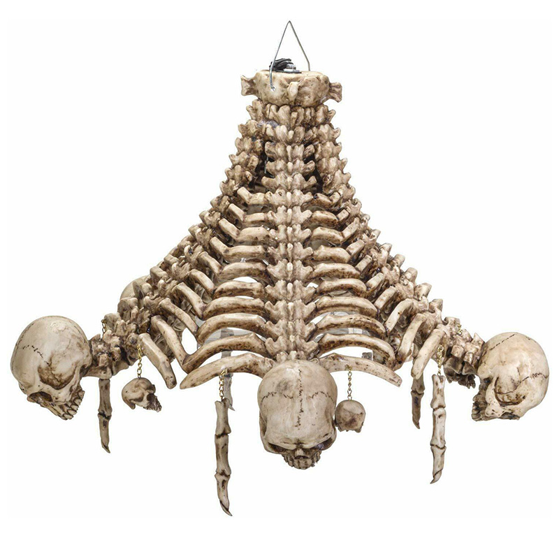 Люстра Skulls and Bones Chandelier Бежево-серый в Екатеринбурге | Loft Concept 