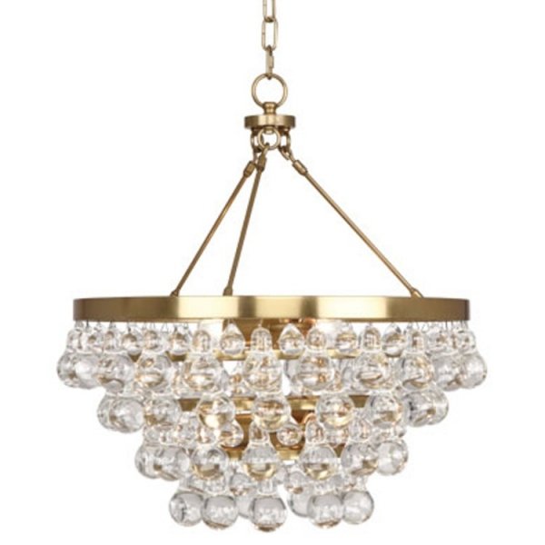 Люстра Robert Abbey Bling Chandelier Antique Brass Золотой в Екатеринбурге | Loft Concept 