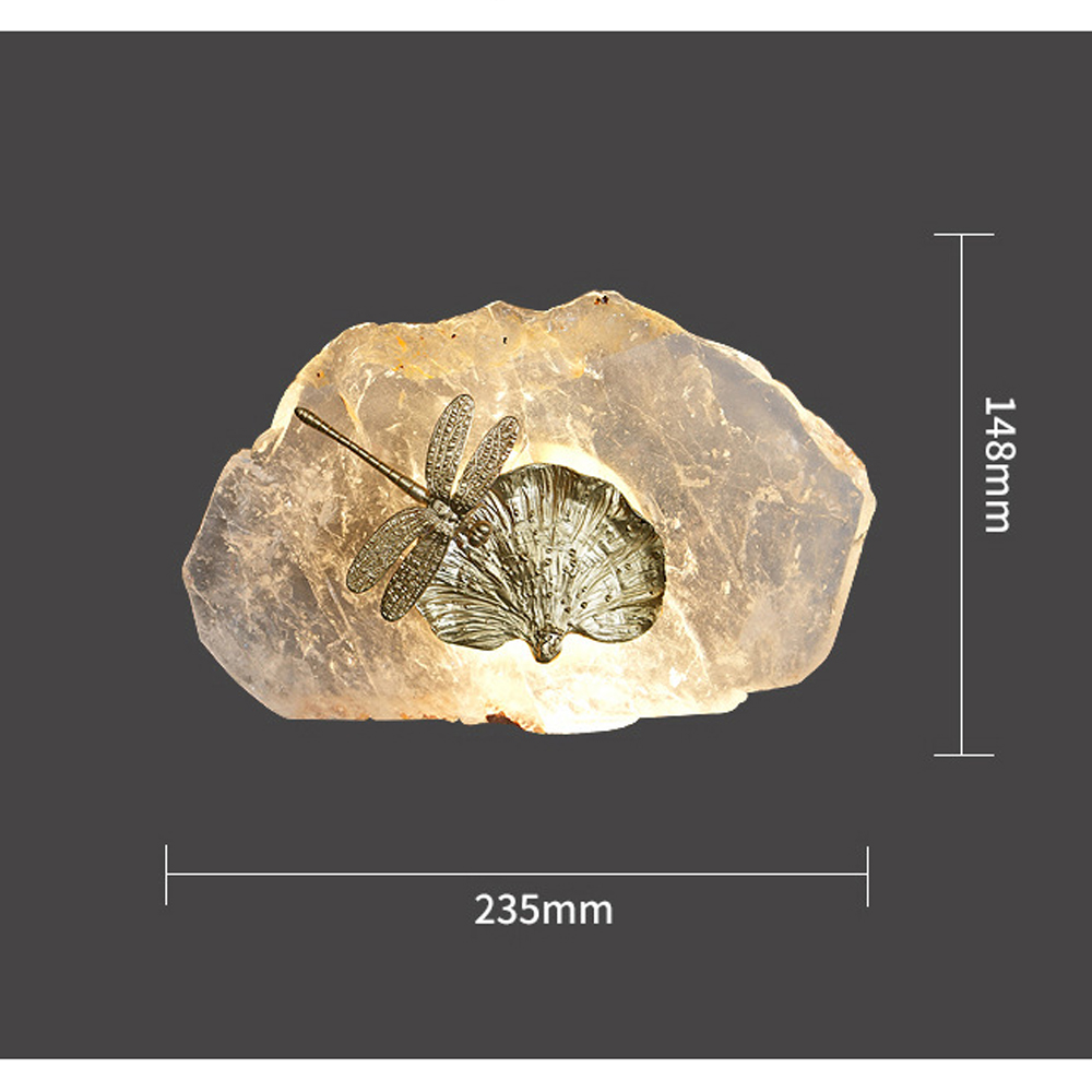 Бра Декоративный лист с стрекозой Glacial Fragment Бра Декоративный лист с стрекозой Glacial Fragment в Екатеринбурге