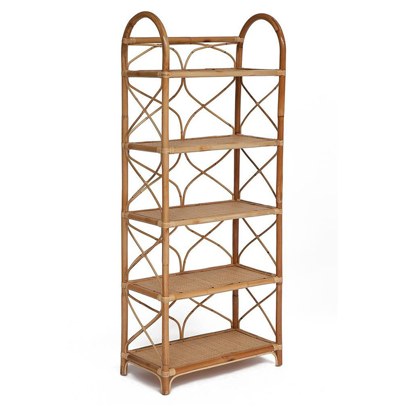 Этажерка Rattan Wicker Bookcase Древесина в Екатеринбурге | Loft Concept 