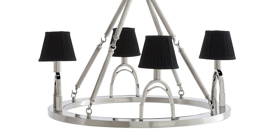 Люстра Eichholtz Chandelier Jigger Nickel - Loft-Concept в Екатеринбурге
