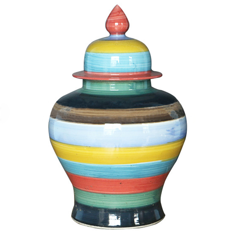 Ваза Colored Stripes Rainbow Vase Мульти в Екатеринбурге | Loft Concept 