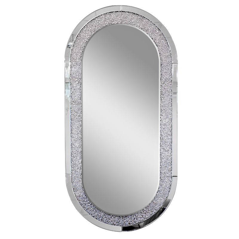 Зеркало Odila Crystals Oval Mirror  в Екатеринбурге | Loft Concept 