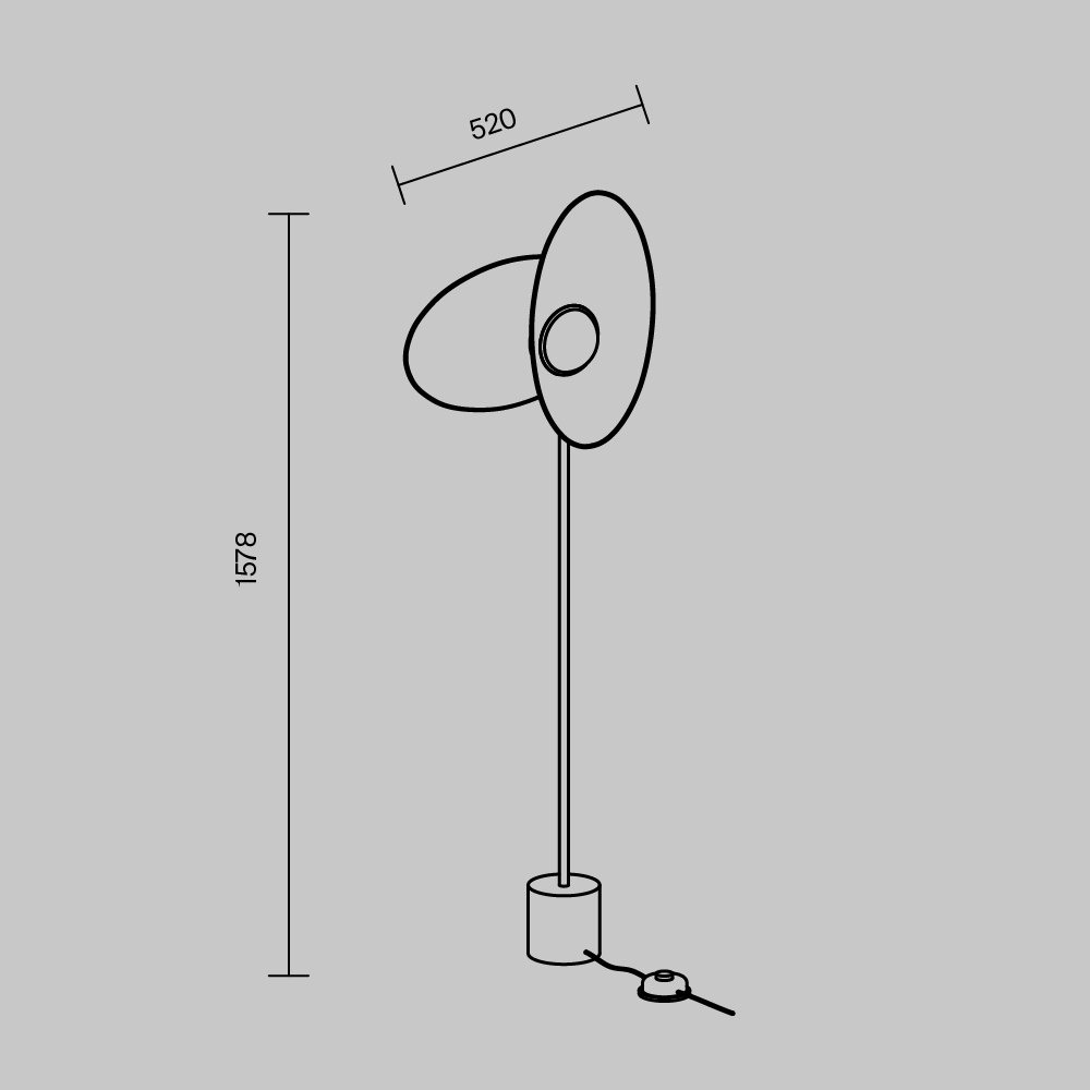 Напольный светильник Evolution 3000К 12Вт в Екатеринбурге