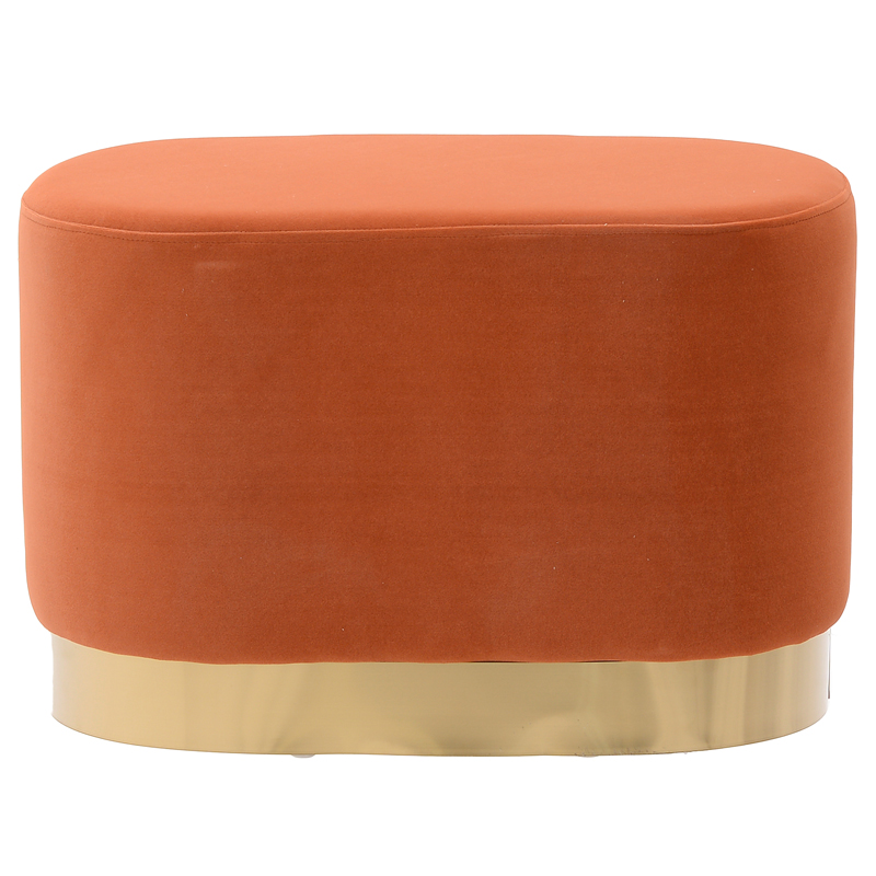 Пуф Juicy Orange Pouf Оранжевый Глянцевое золото в Екатеринбурге | Loft Concept 