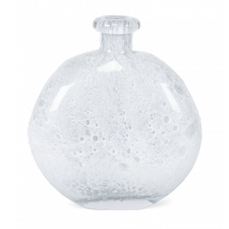 Ваза Air Bubbles Vase glass h31 Белый в Екатеринбурге | Loft Concept 