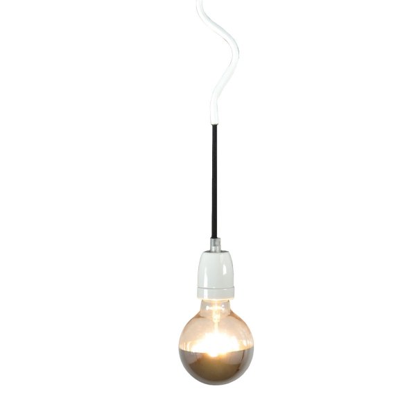 Подвесной светильник Spinner Bulb White Белый в Екатеринбурге | Loft Concept 