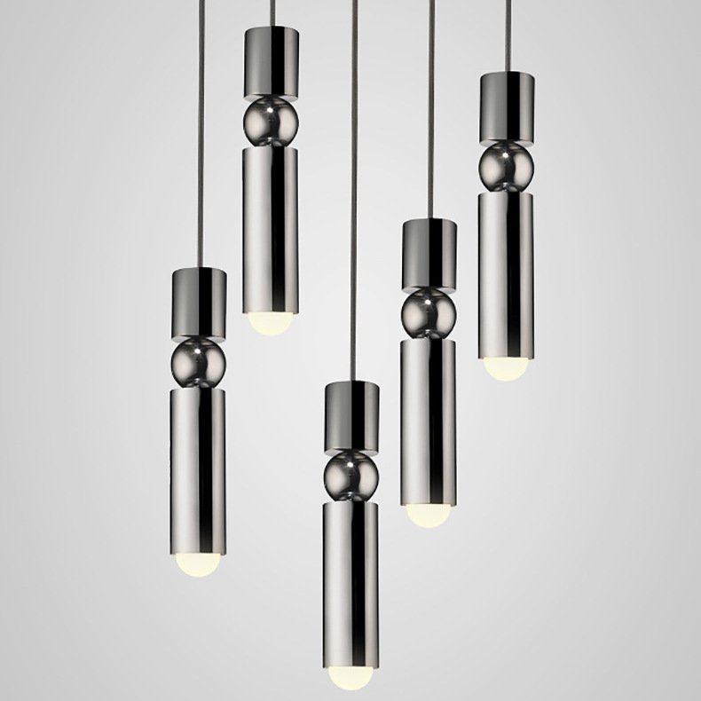 Подвесной светильник Fulcrum by Lee Broom Chrome Хром в Екатеринбурге | Loft Concept 