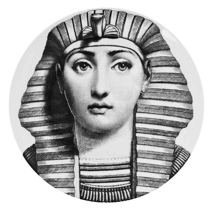 Декоративная тарелка Fornasetti 221 Черный Декоративная тарелка Fornasetti 221 Черный в Екатеринбурге | Loft Concept
