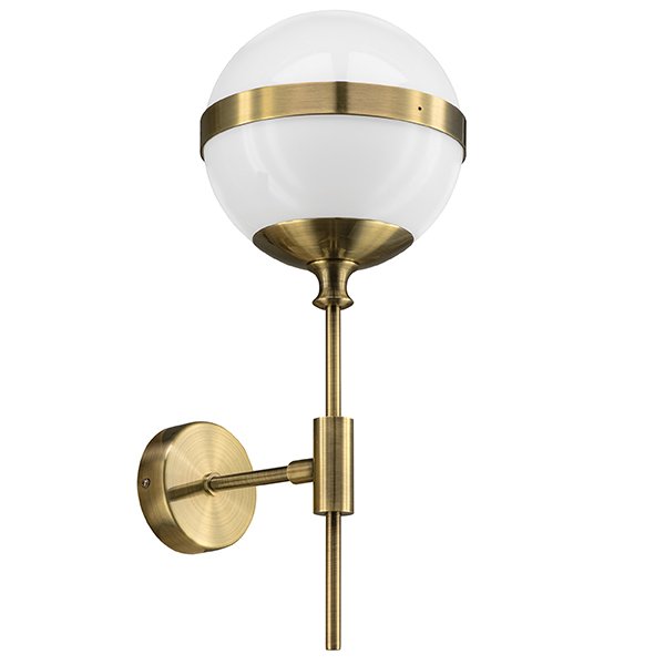 Бра Peggy Wall Lamp Gold Бронза Белый в Екатеринбурге | Loft Concept 