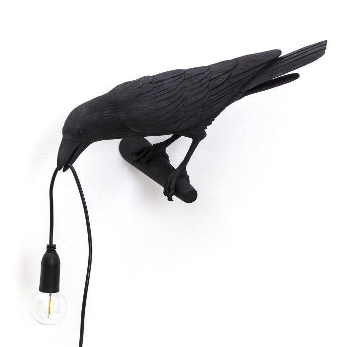 Бра Seletti Bird Lamp Black Looking Черный в Екатеринбурге | Loft Concept 