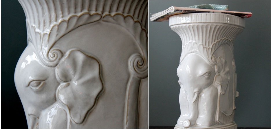 Керамический табурет White Elephant - Loft-Concept в Екатеринбурге