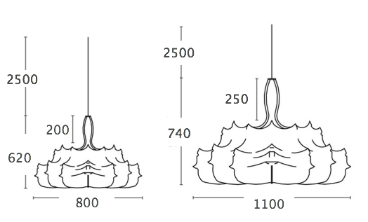 Люстра Flos Zeppelin в Екатеринбурге