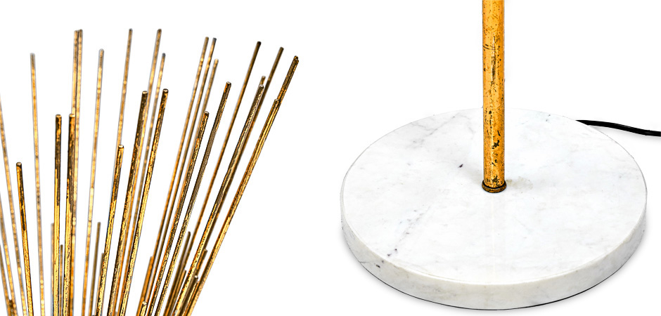 Напольная лампа Kelly Wearstler Strada Narrow Floor lamp Gold Напольная лампа Kelly Wearstler Strada Narrow Floor lamp Gold - Loft-Concept в Екатеринбурге