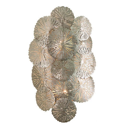 Бра Lily Pad Wall Sconce Nickel Серебряный в Екатеринбурге | Loft Concept 