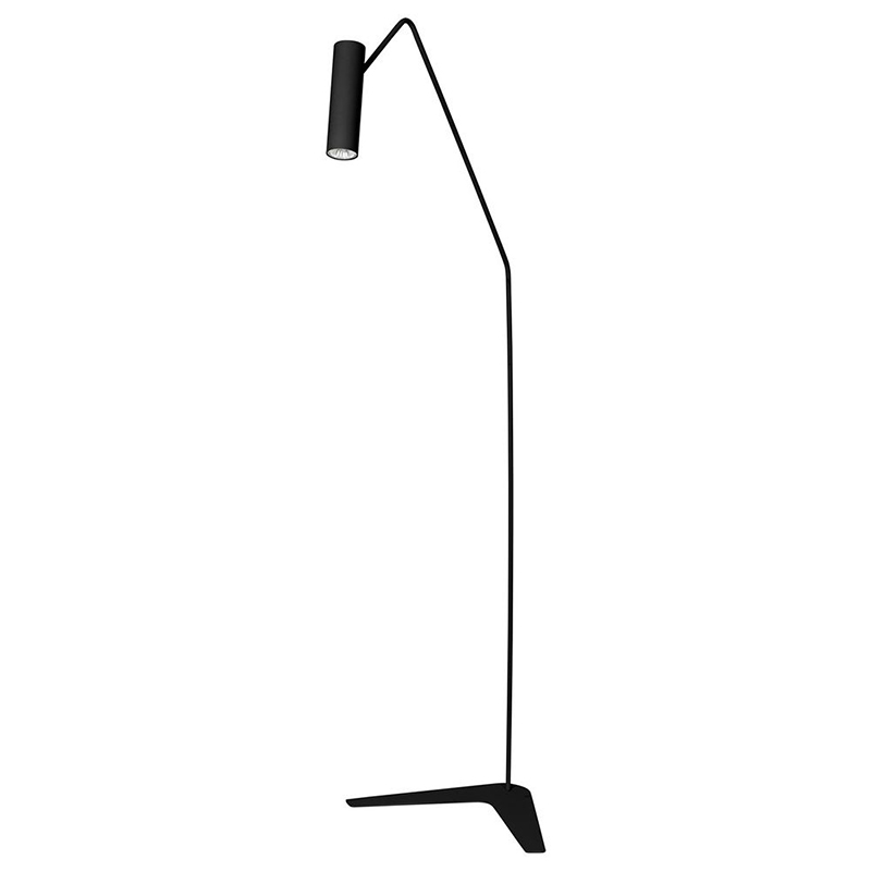 Торшер Tibo Trumpet Floor Lamp black Черный в Екатеринбурге | Loft Concept 