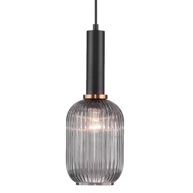 Светильник Ferm Living chinese lantern Gray III Серый (Gray) Черный в Екатеринбурге | Loft Concept 