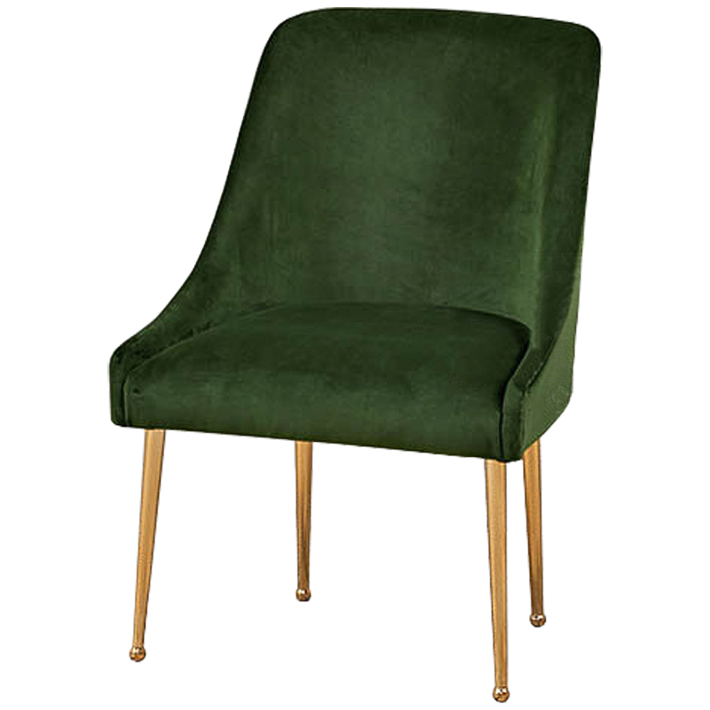 Стул Gormal Stool green Зеленый Золотой в Екатеринбурге | Loft Concept 