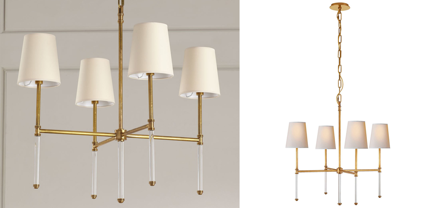 Люстра Nicoleta Gold Chandelier - фото