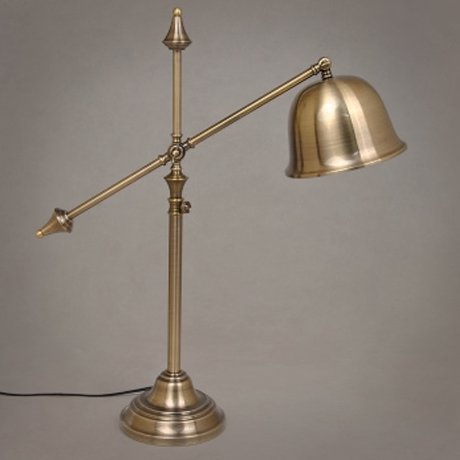 Настольная лампа Antic Bell Table Lamp Латунь Античная полированная в Екатеринбурге | Loft Concept 