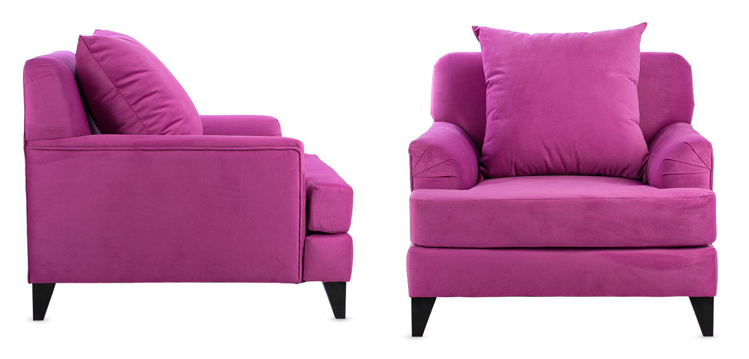 Кресло Grace Deep Pink - фото №1