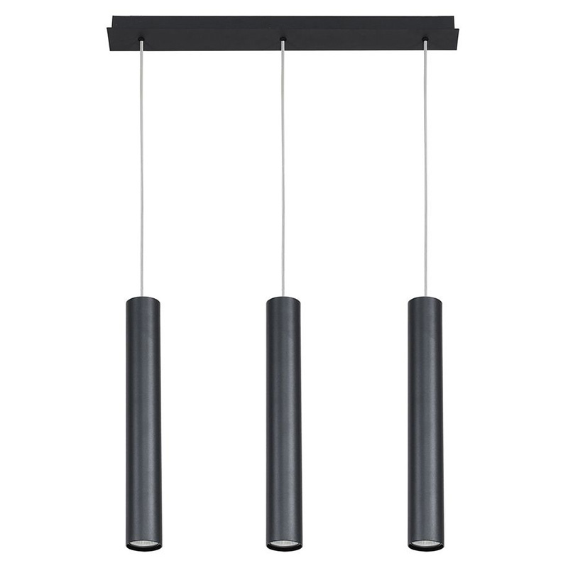 Люстра Luis Chandelier Line black Черный в Екатеринбурге | Loft Concept 