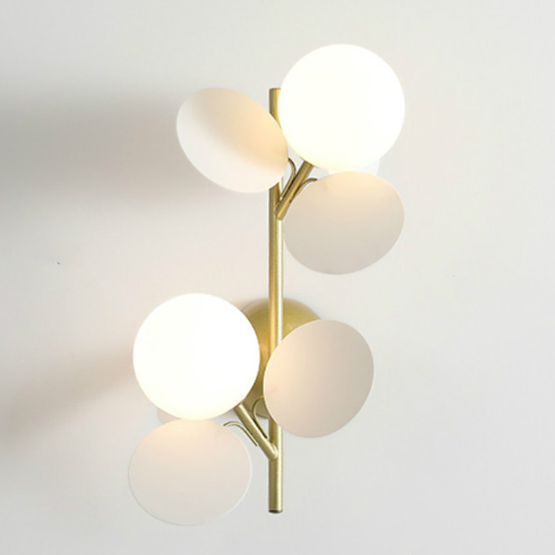 Бра MATISSE sconce double white Золотой Белый в Екатеринбурге | Loft Concept 