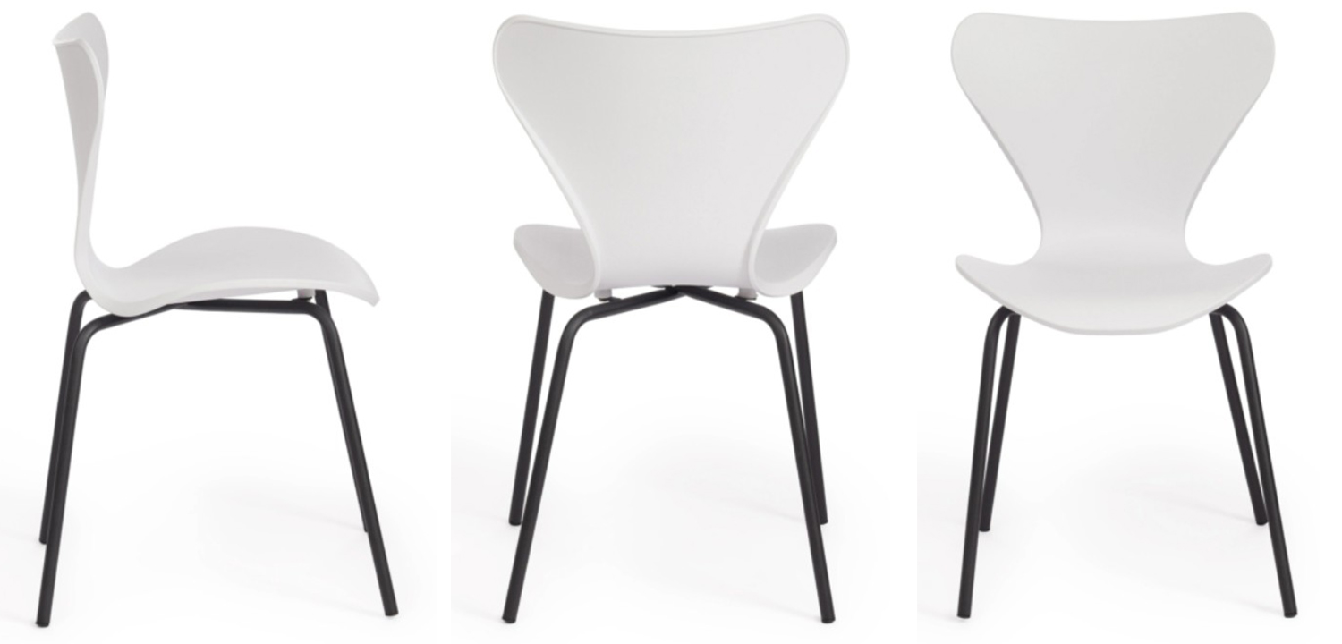 Стул Julissa White Chair - фото