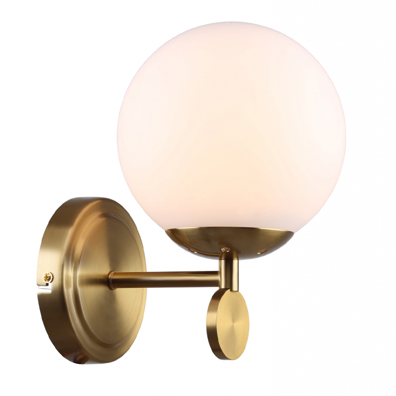 Бра Kyran Wall Lamp Bronze Бронза Белый в Екатеринбурге | Loft Concept 