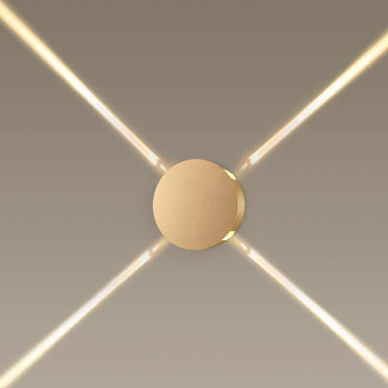 Спот Jedi Beam Sconce Circle gold Золотой в Екатеринбурге | Loft Concept 