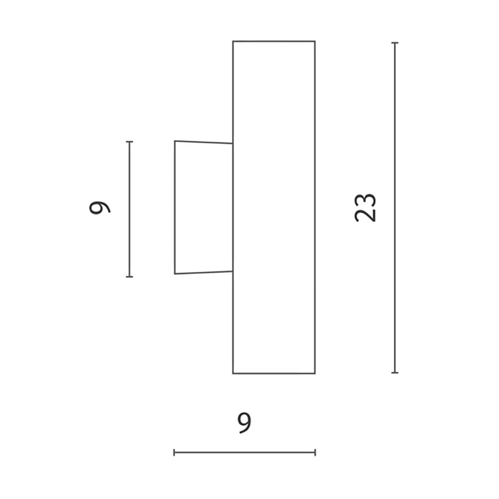 Бра Douro Light серый бетон в Екатеринбурге