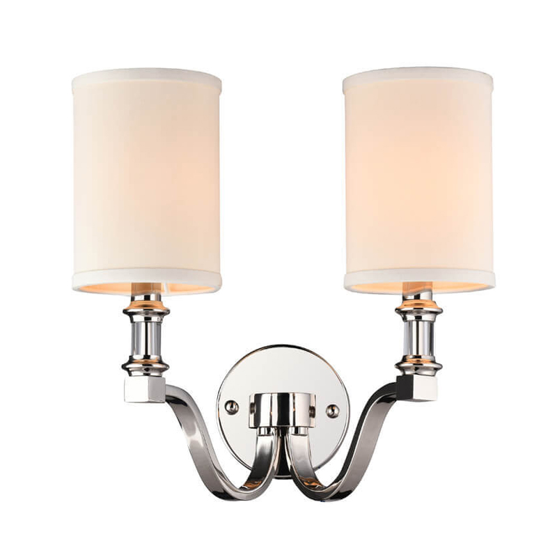 Бра Art Lamp Beige nickel 2 Никель Сатин Бежевый в Екатеринбурге | Loft Concept 