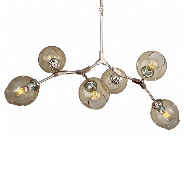 Люстра Branching Bubble Chandelier 6 Amber Янтарь (Amber) в Екатеринбурге | Loft Concept 