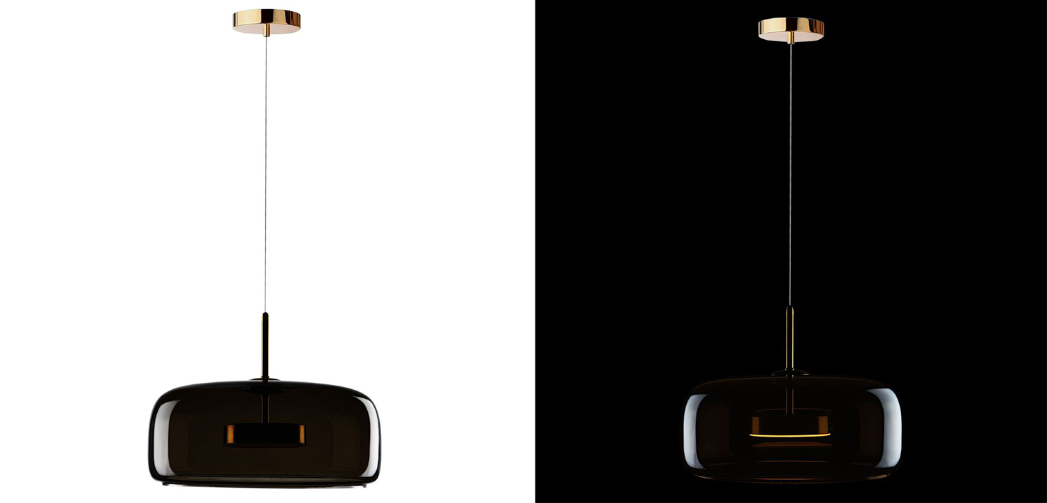 Подвесной светильник Blanton brown 38 - фото