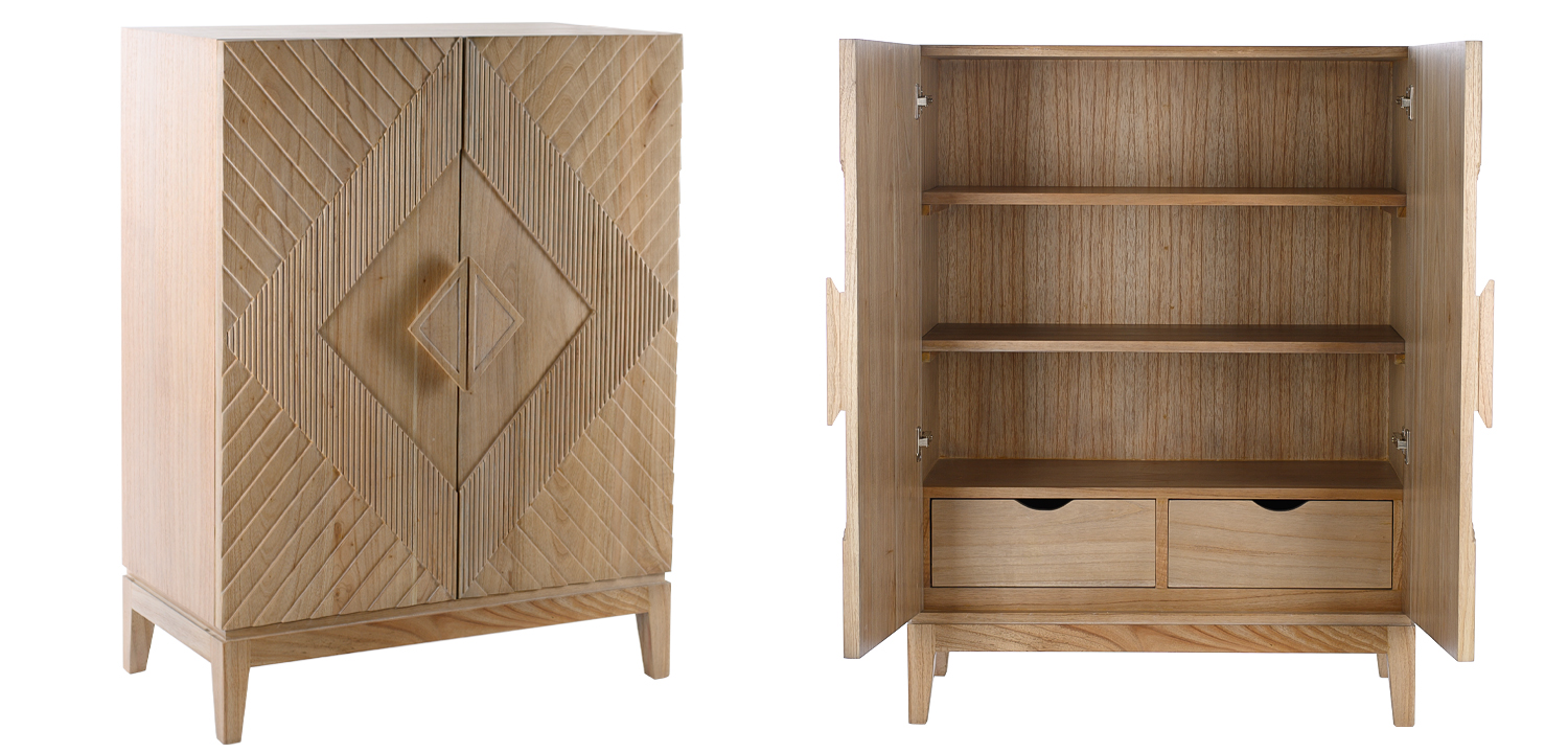 Шкаф Elias Wooden Cabinet - фото