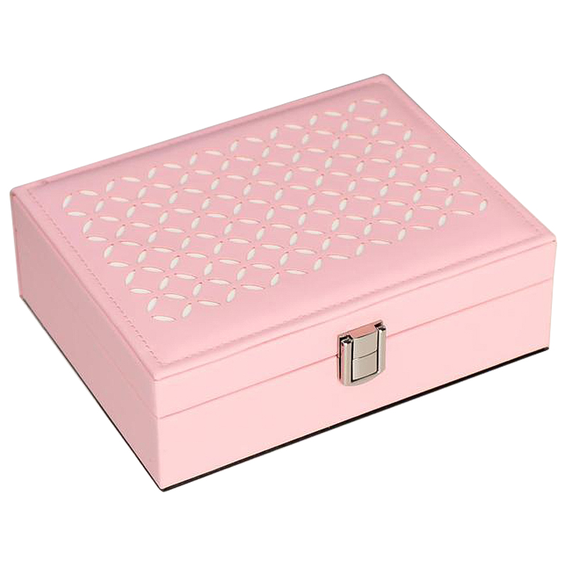 Шкатулка Varda Jewerly Organizer Box pink Розовый в Екатеринбурге | Loft Concept 