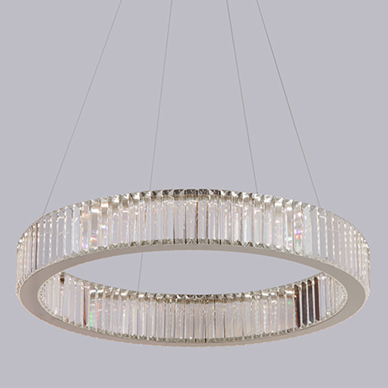 Люстра Crystal Shine Linda Chrome Chandelier Хром Прозрачный (Transparent) в Екатеринбурге | Loft Concept 